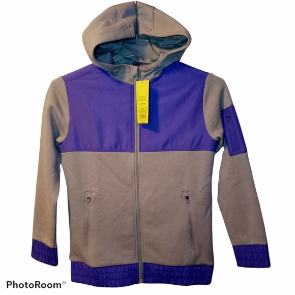 Gray & Purple Jacket - Picture 1 of 10